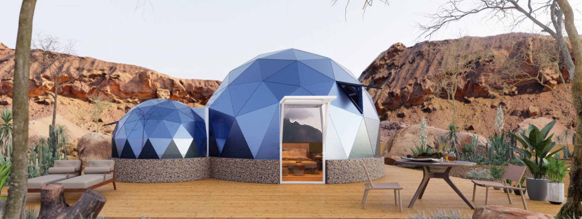 昂仁县球形智能光伏玻璃星空房